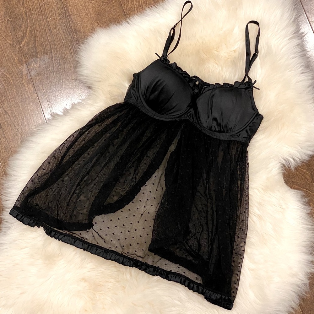 VS Sexy Little Things lace-up babydoll